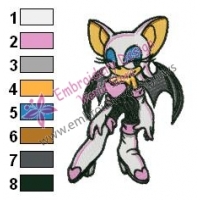 Lumina Sonic Shuffle Embroidery Design 02